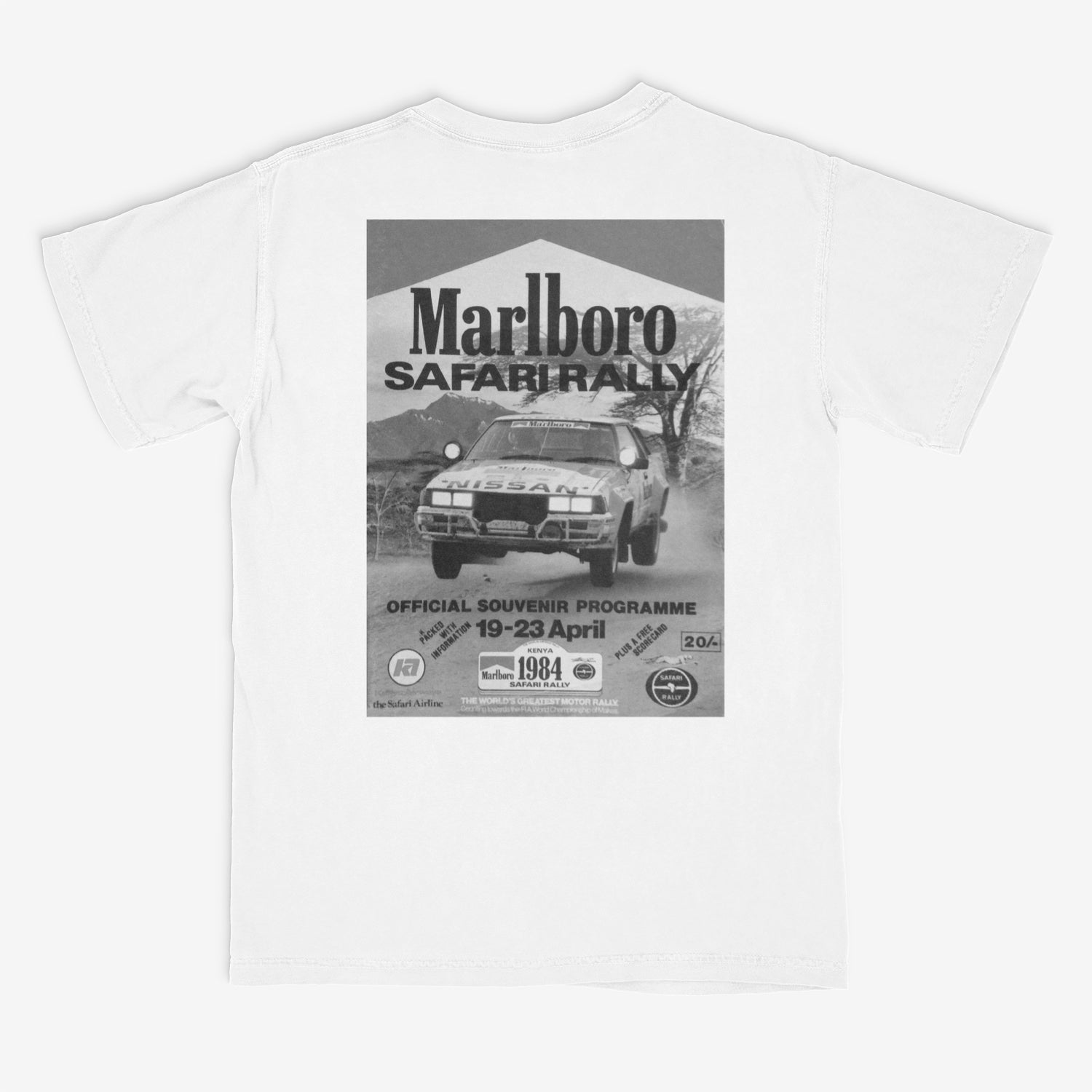 Marlboro Safari Rally Vintage Pocket T Shirt