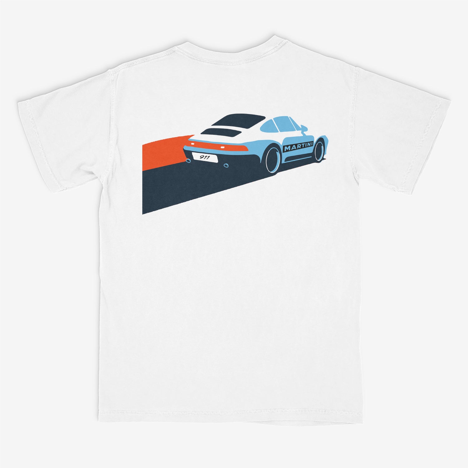 Porsche Martini 911 Racing Pocket T Shirt