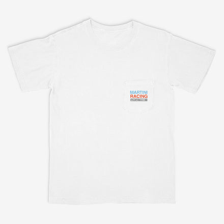 Porsche Martini 911 Racing Pocket T Shirt