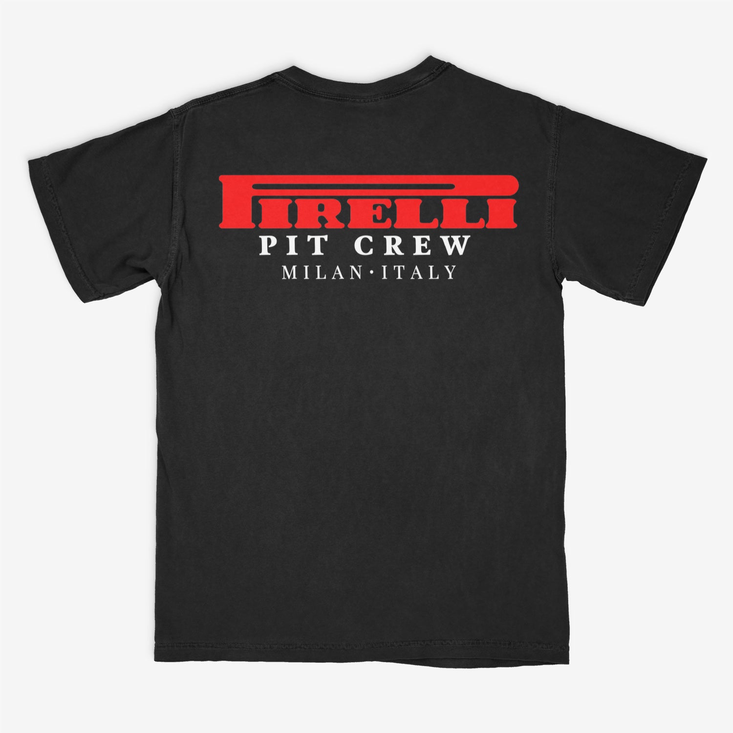 Pirelli Pit Crew Retro Racing Service Classic Pocket Shirt