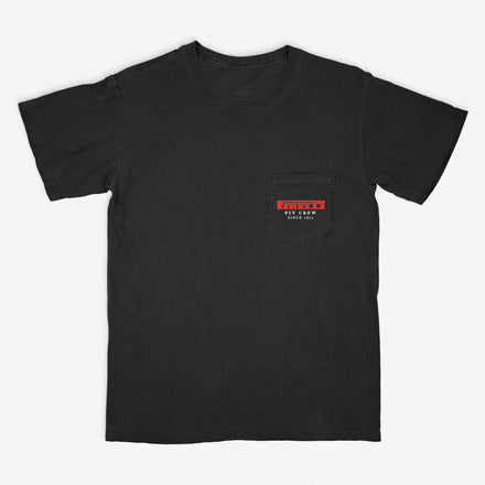 Pirelli Pit Crew Retro Racing Service Classic Pocket Shirt