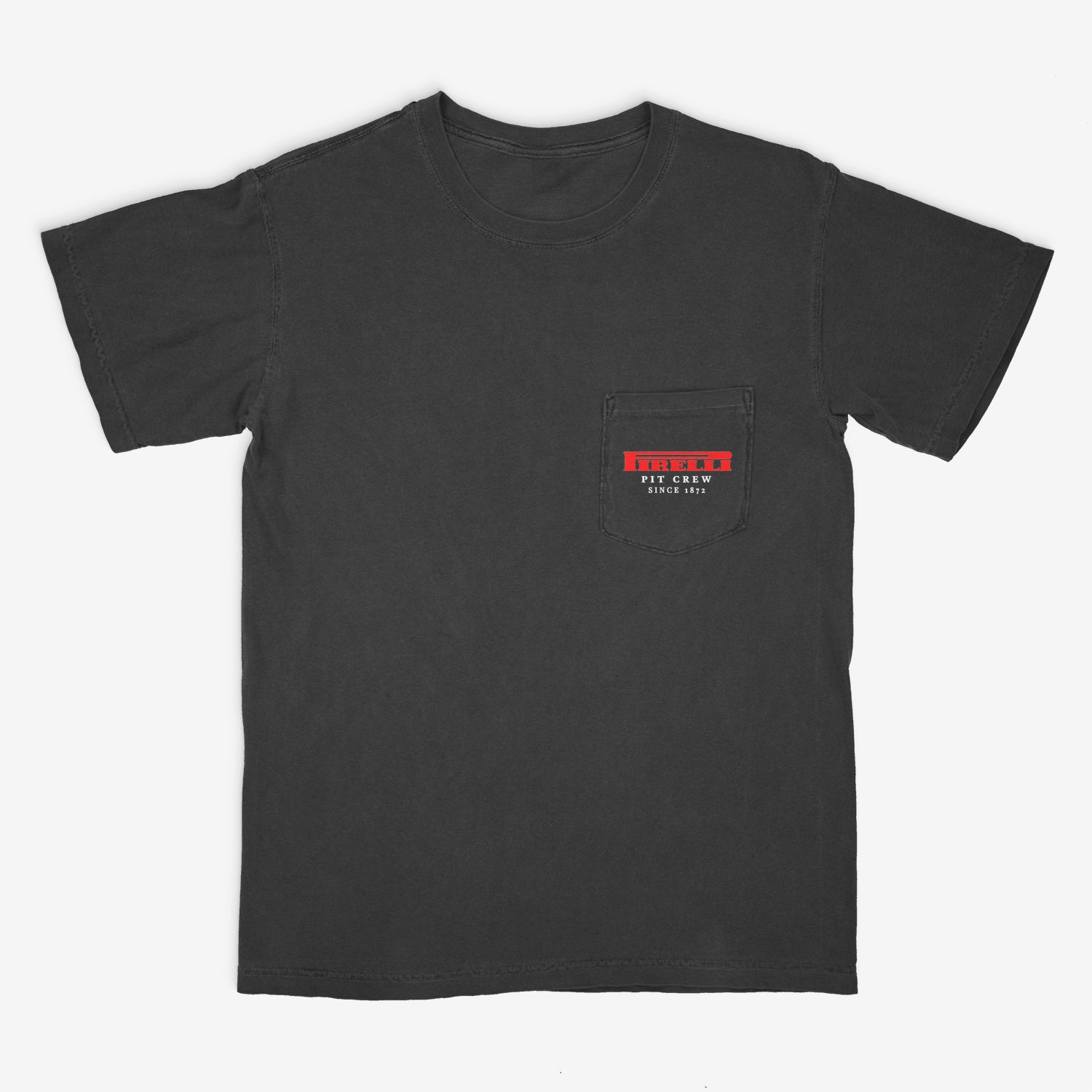 Pirelli Pit Crew Retro Racing Service Classic Pocket Shirt