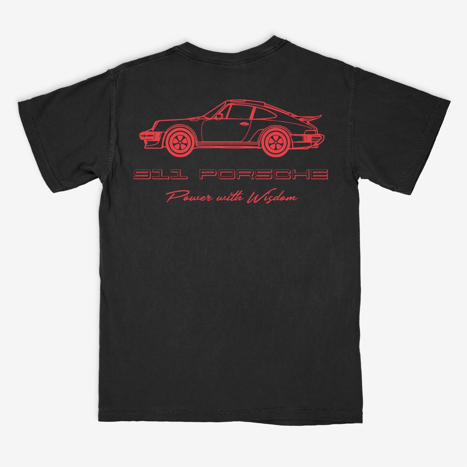 Porsche 'Power With Wisdom' 911 Classic Pocket T Shirt